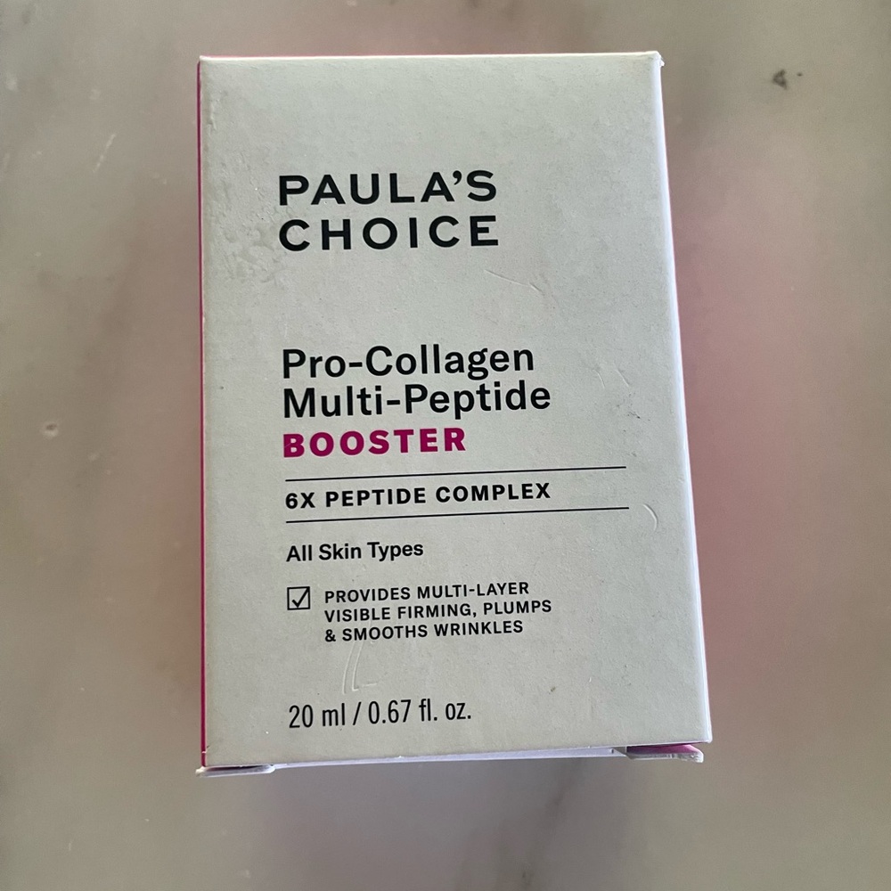 ((NEVER OPENED))Paula's Choice Pro-Collagen Multi-Peptide Booster